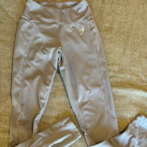 Gymshark Gray with purple tint  High Rise‎ Legging - Size S